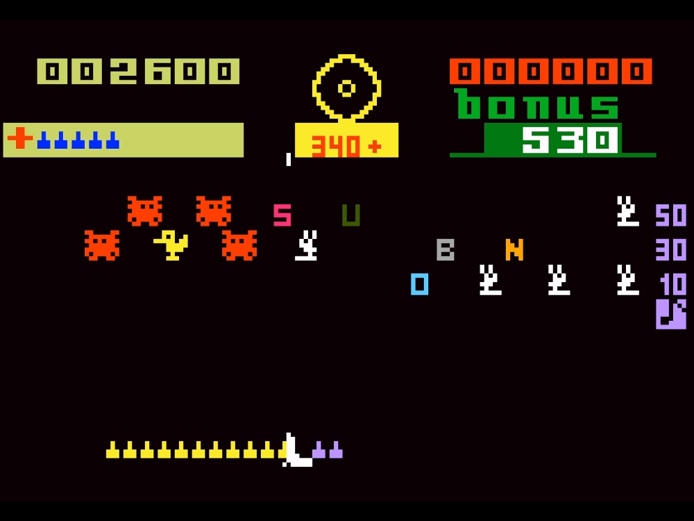 Gameplay of Carnival for Intellivision