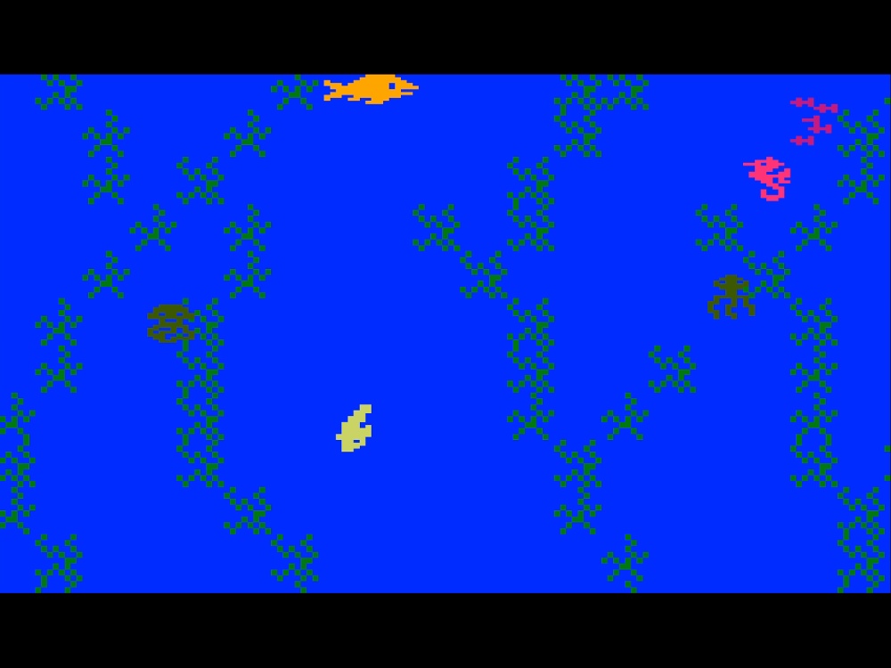 Gameplay of Fathom for Intellivision