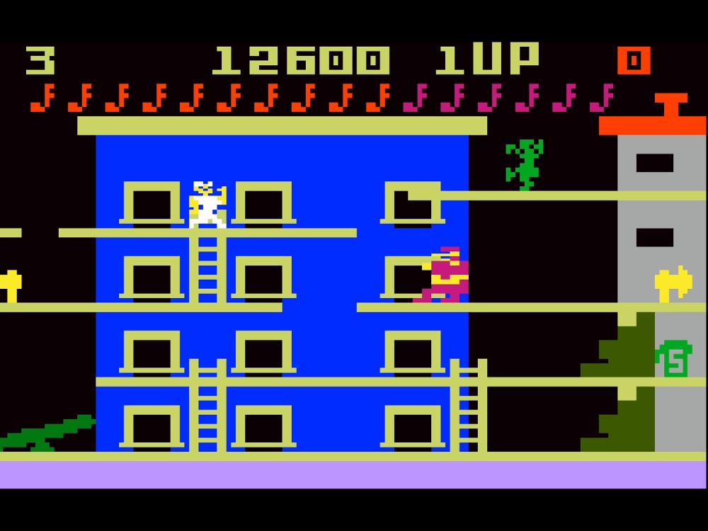 Gameplay of Popeye for Intellivision