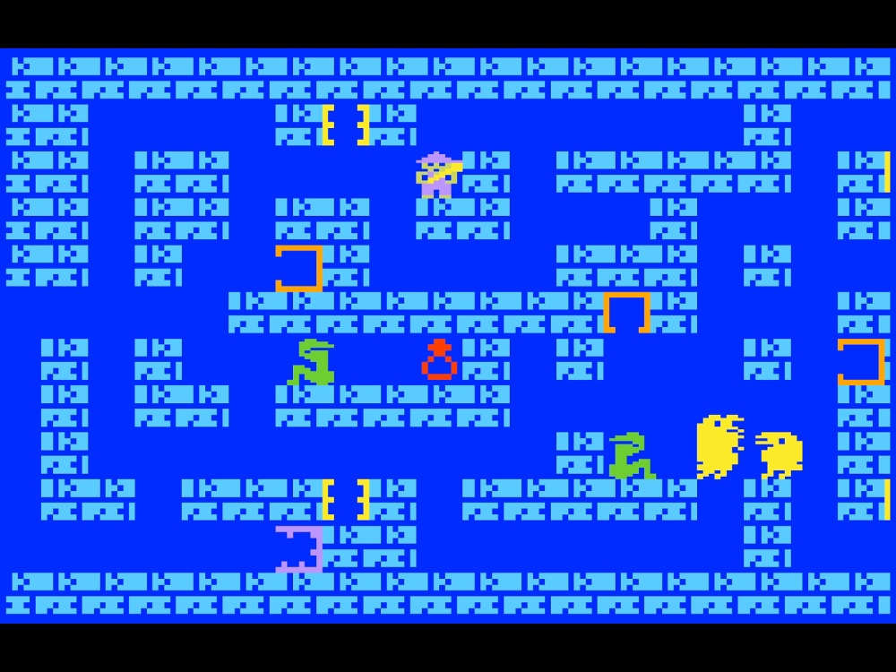 Gameplay of Tutankham for Intellivision