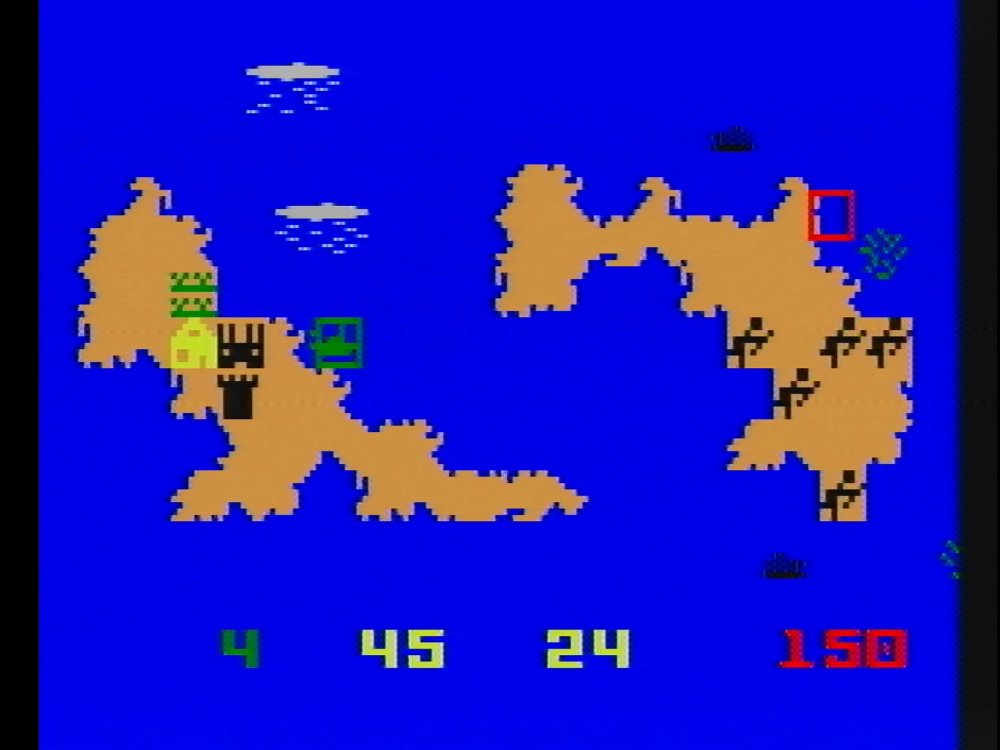Gameplay of Utopia for Intellivision