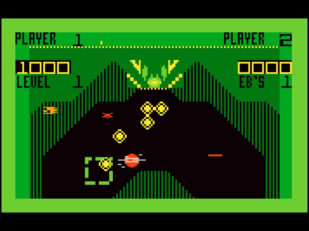 Gameplay of Vectron for Intellivision