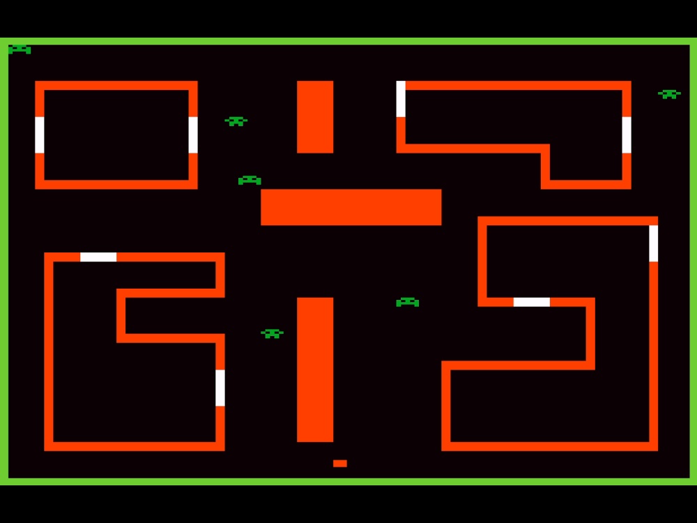 Gameplay of Venture for Intellivision