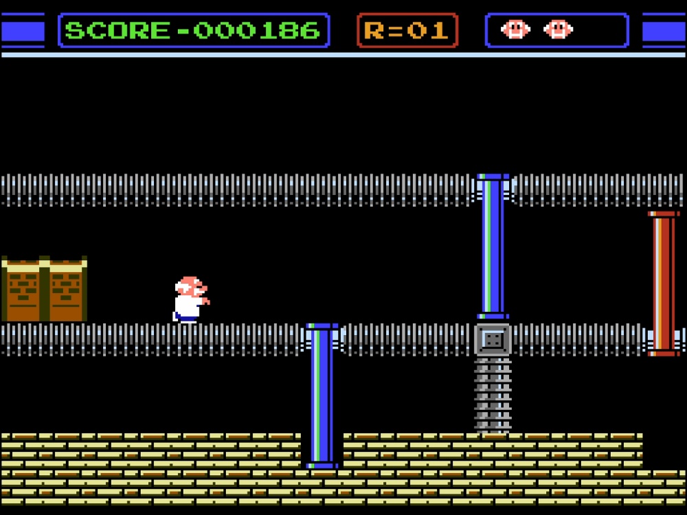 Gameplay of Gyromite for NES