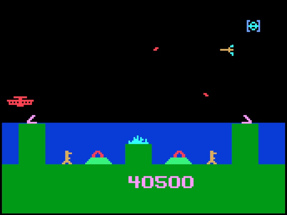 Gameplay of Atlantis for Odyssey 2